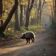 野猪喜欢漫步还是奔跑呢？