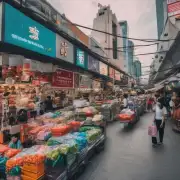 在泰国中的哪些城市是著名的购物区？