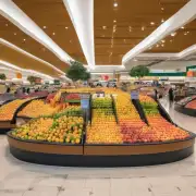 哪些大型商场超市提供了购买鲜活桃子以及相关产品如罐头等机会？