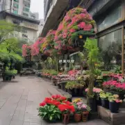 在广州市天河区员山中路附近的花园酒店有售卖鲜花的商铺吗?