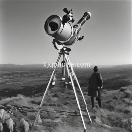 望远镜——能够望见远的目标，却不能代替你走半步。
